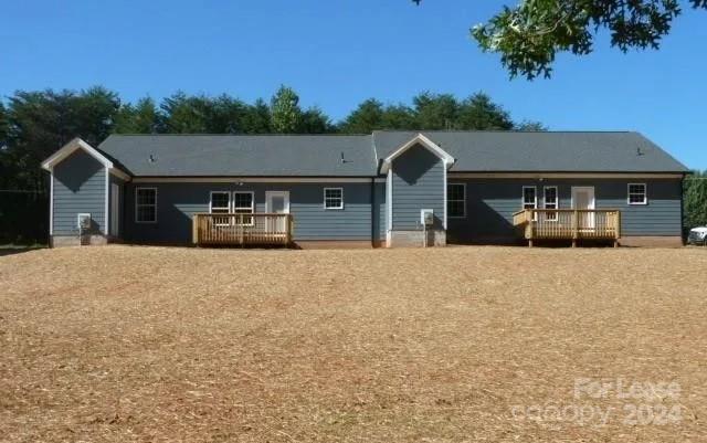 5507 Bucks Garage Road, Unit A Maiden, NC 28650 - Photo 17 of 17 a house view with a outdoor space
