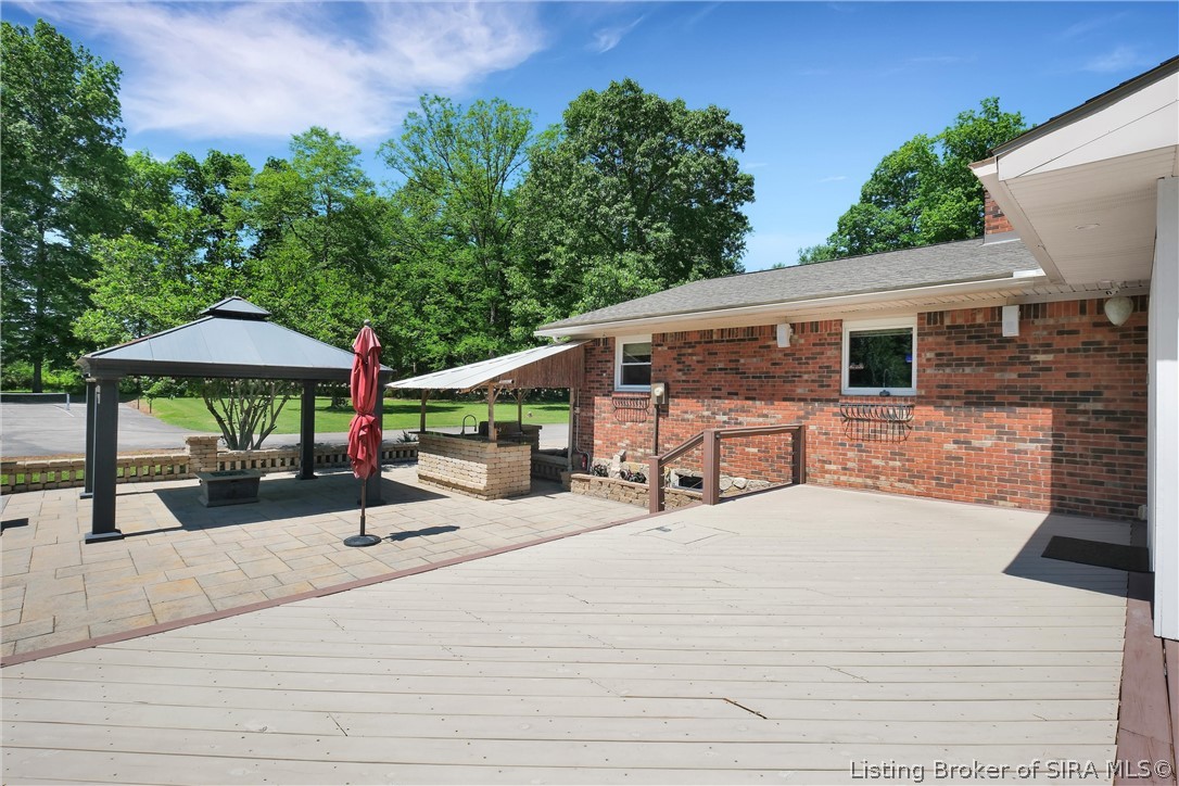 4420 Fox Road Charlestown, IN 47111 - Photo 11 of 94 Huge deck and patio area