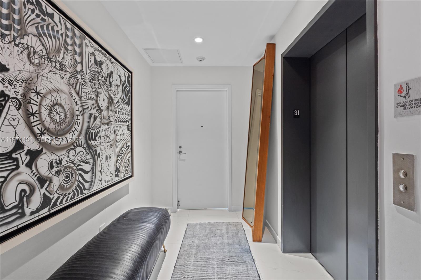 2900 Northeast 7th Avenue, Unit 3107 Miami, FL 33137 - Photo 8 of 26 Private Elevator Foyer