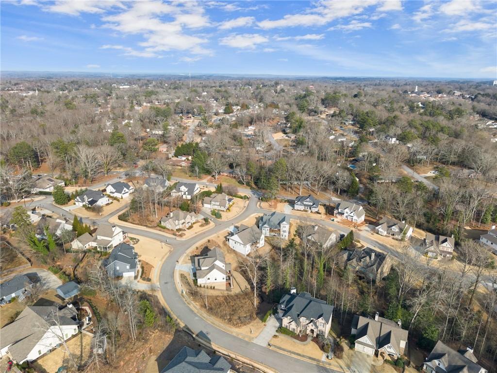 1223 Bloomsbury Lane Gainesville, GA 30501 - Photo 6 of 17 an aerial view of residential building and parking space