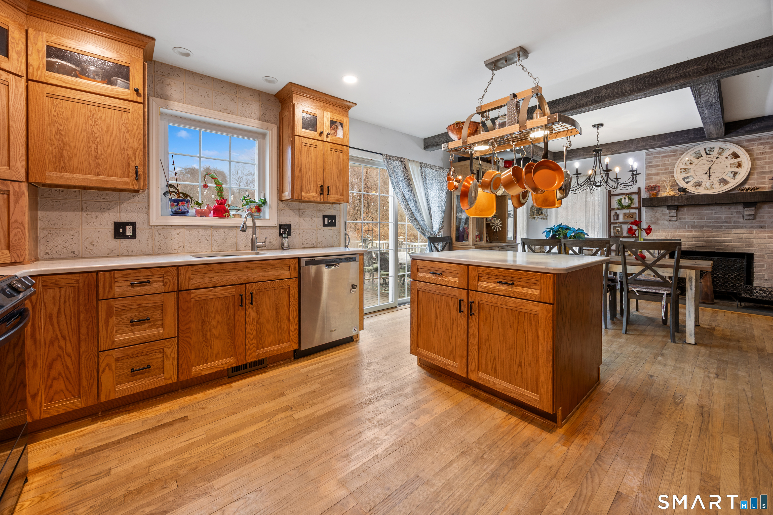197 Preston Road Plymouth, CT 06786 - Photo 11 of 39 a kitchen with stainless steel appliances granite countertop a sink and cabinets