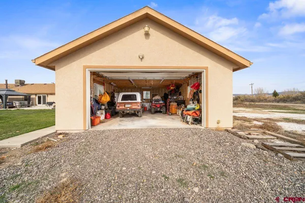a view of a house with a outdoor space