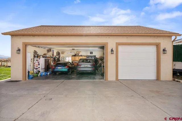 a view of car garage