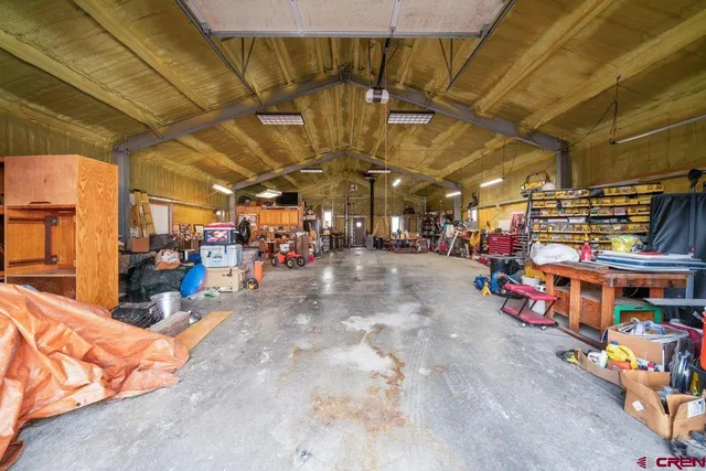 a view of storage and utility room