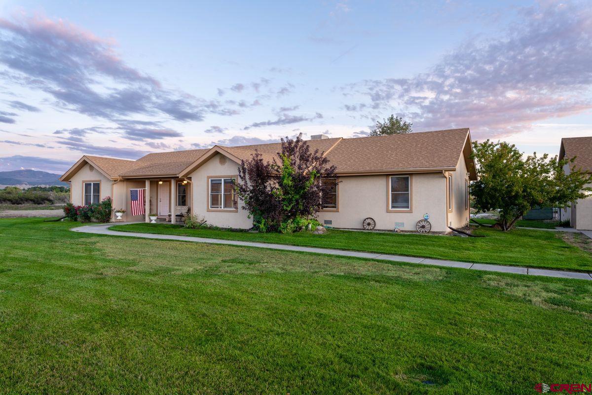 66460 Ogden Road Montrose, CO 81401 - Photo 38 of 40 a front view of house with yard and green space