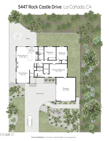 a view of a television