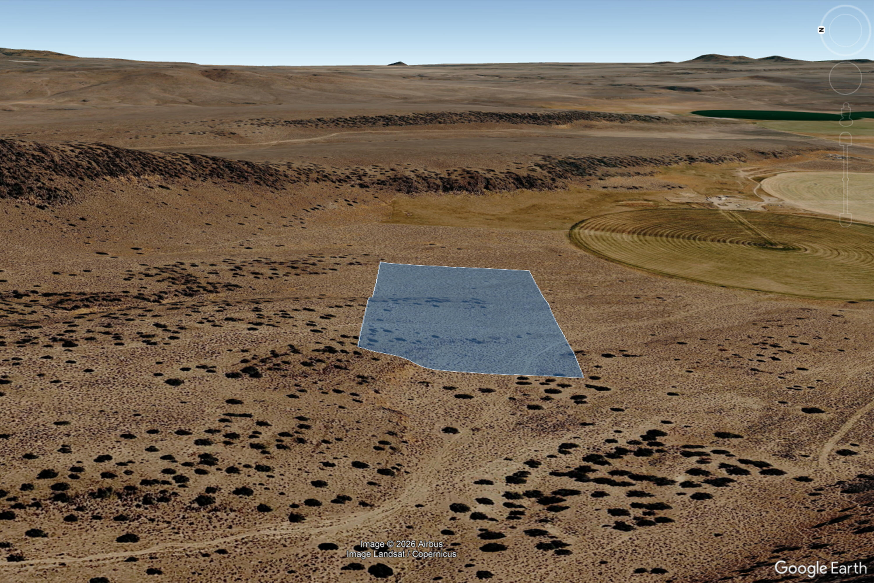 0 Butte Valley Road Riley, OR 97758 - Photo 4 of 15 Google Earth aerial looking east.