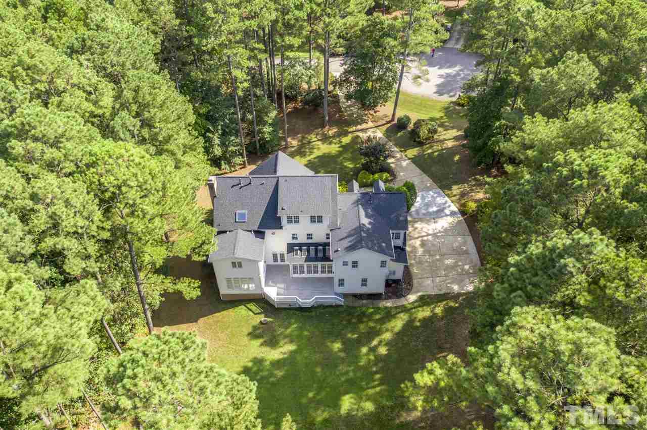 209 Claflin Court Raleigh, NC 27614 - Photo 28 of 30 Here's an aerial view of your beautiful brick estate!
