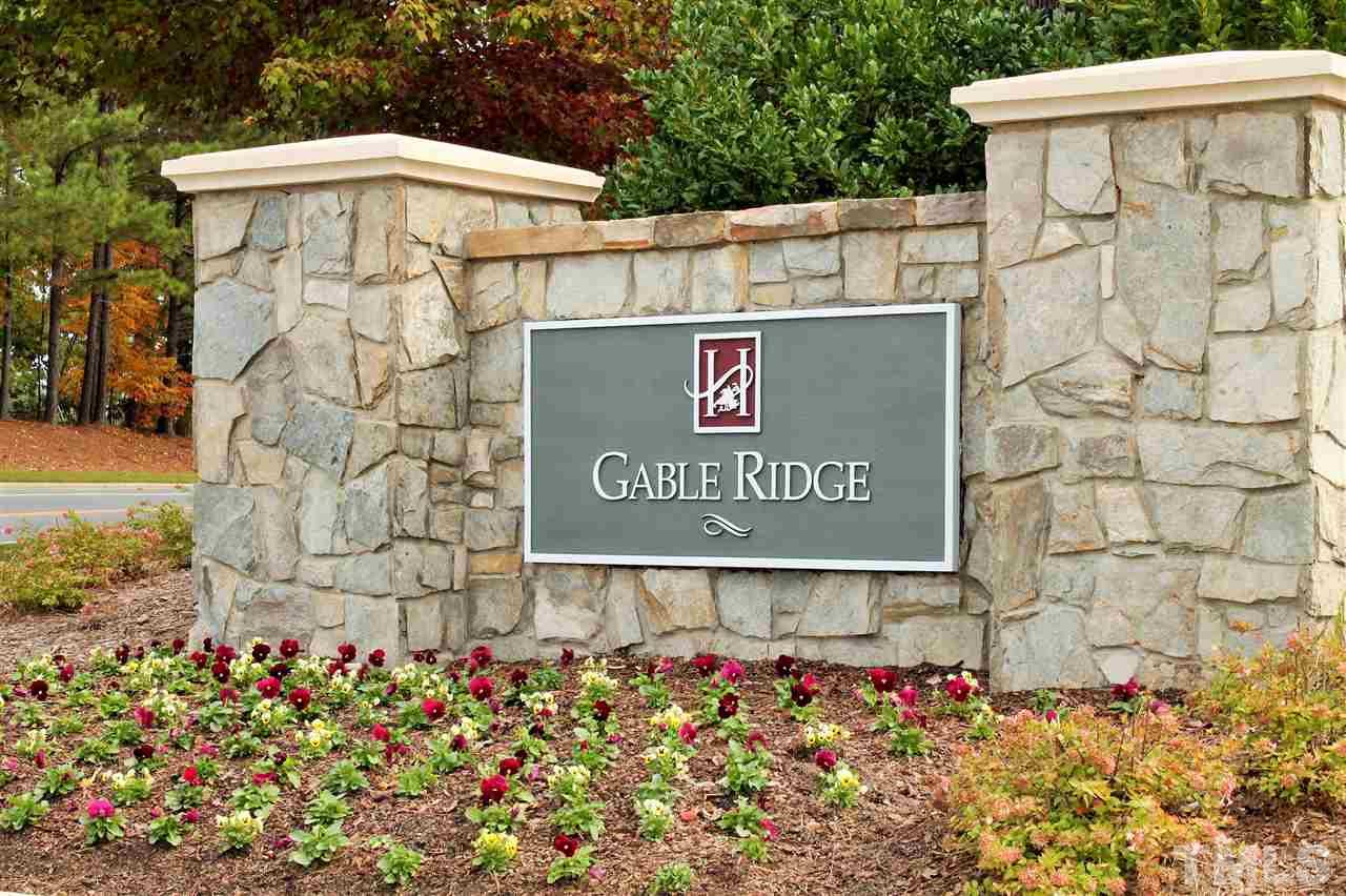 5022 Gable Ridge Drive Durham, NC 27713 - Photo 22 of 24 a sign that is on the side of the road