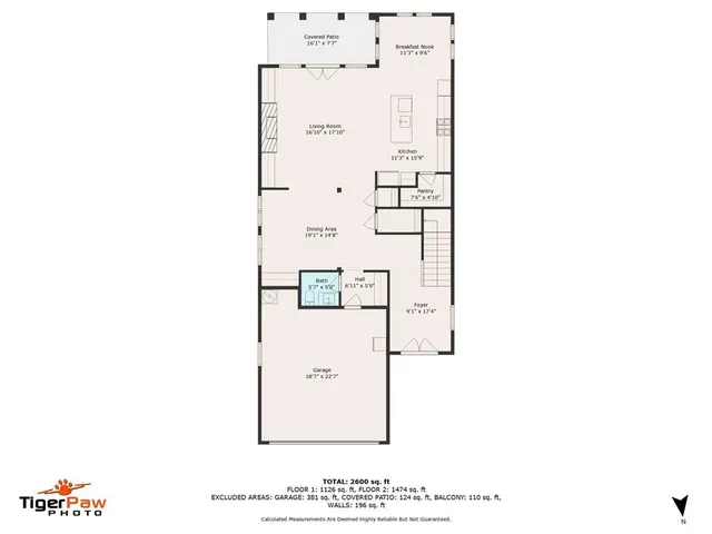 a picture of a floor plan