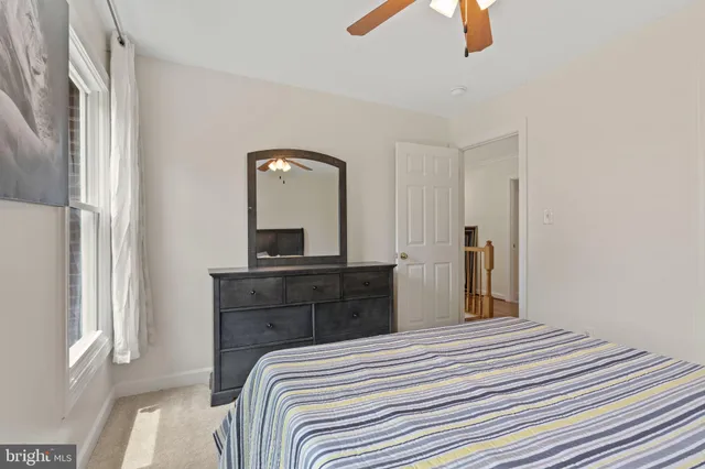 a view of room with furniture