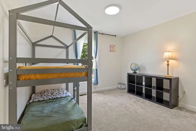 a view of room with furniture