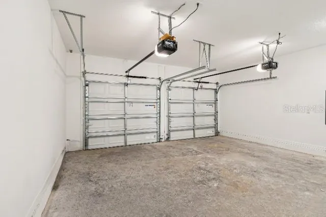 a view of a room with an ocean view