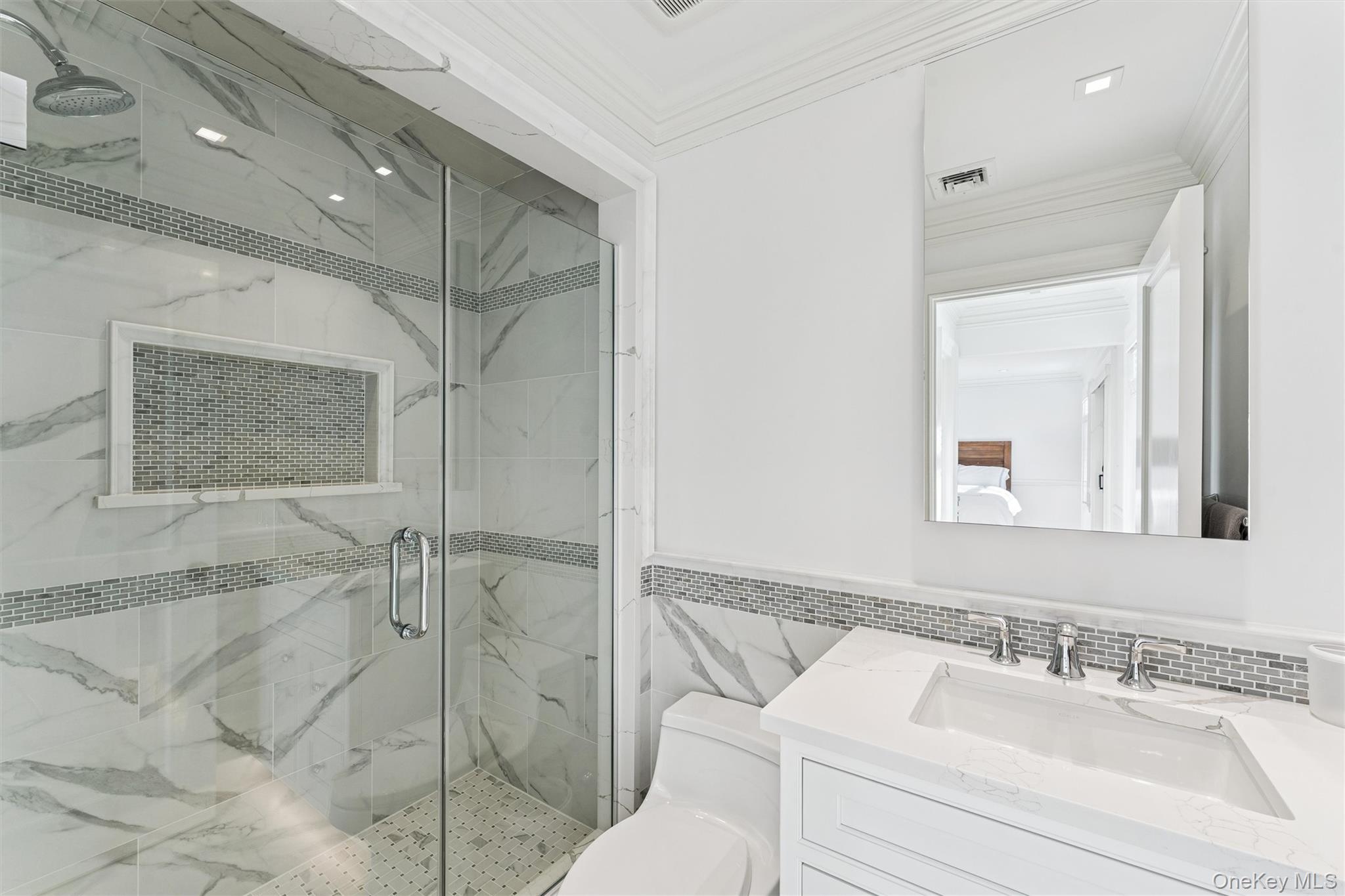 275 Mill Road Westhampton Beach, NY 11978 - Photo 16 of 23 Beautiful bathroom inside the 3rd bedroom.