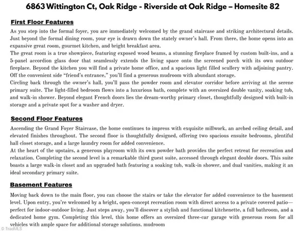 6863 Wittington Court, Oak Ridge, NC 27310