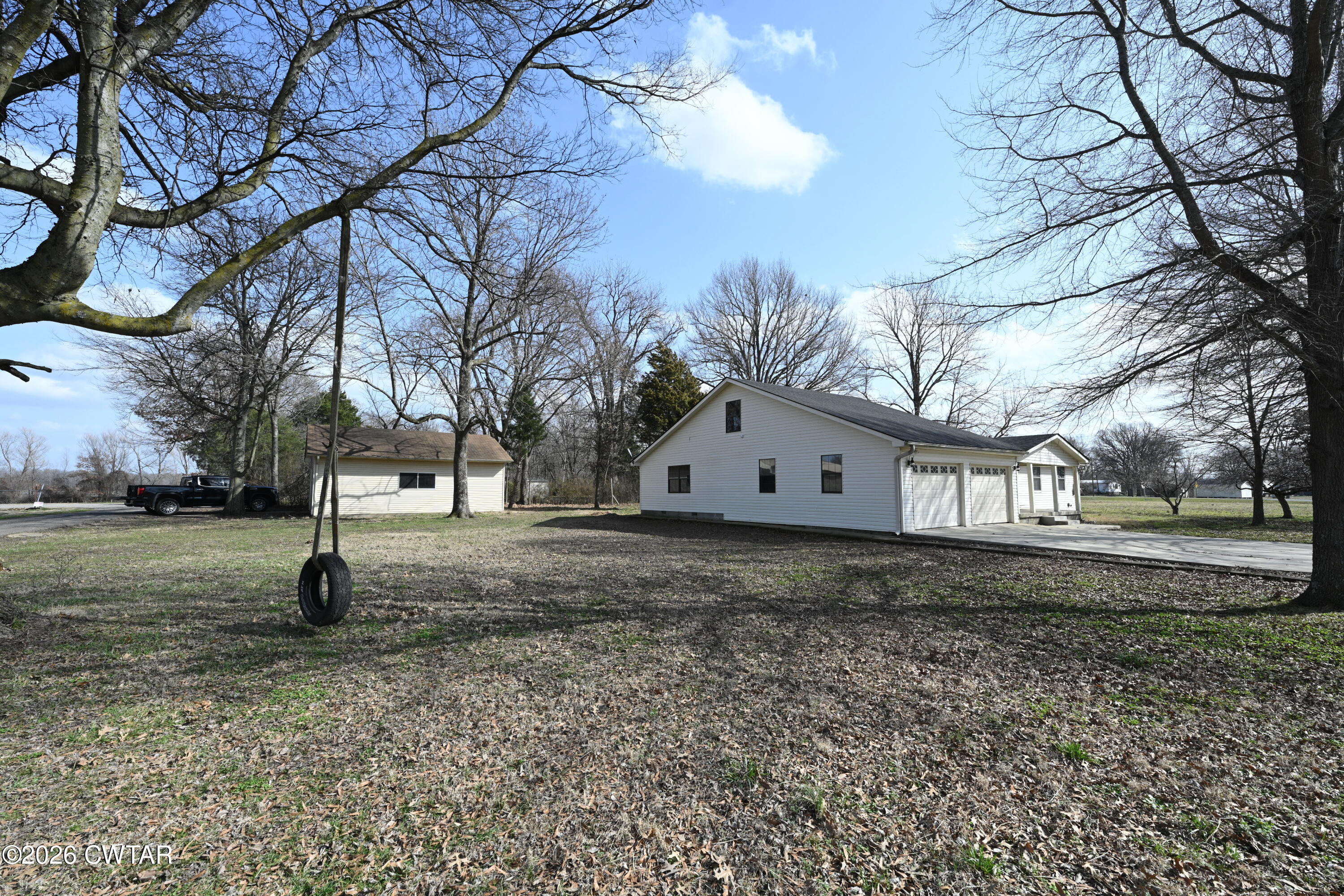48 Miston Tank Road Ridgely, TN 38080 - Photo 15 of 18 a view of white house with a yard