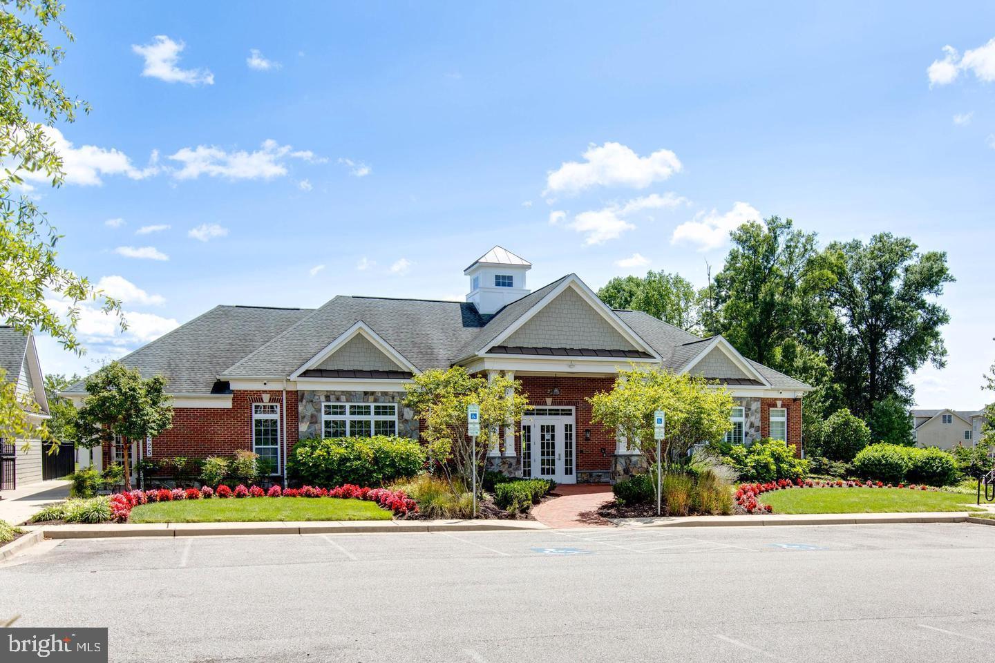 2119 Split Creek Lane Hanover, MD 21076 - Photo 47 of 55 a front view of house with small garden