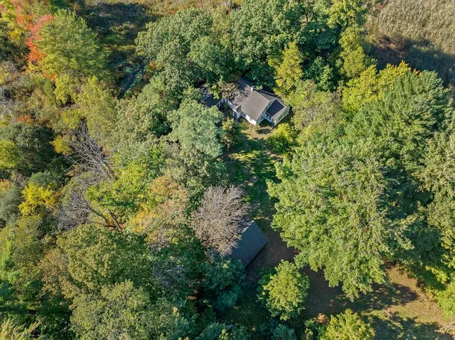 a view of a house with a tree