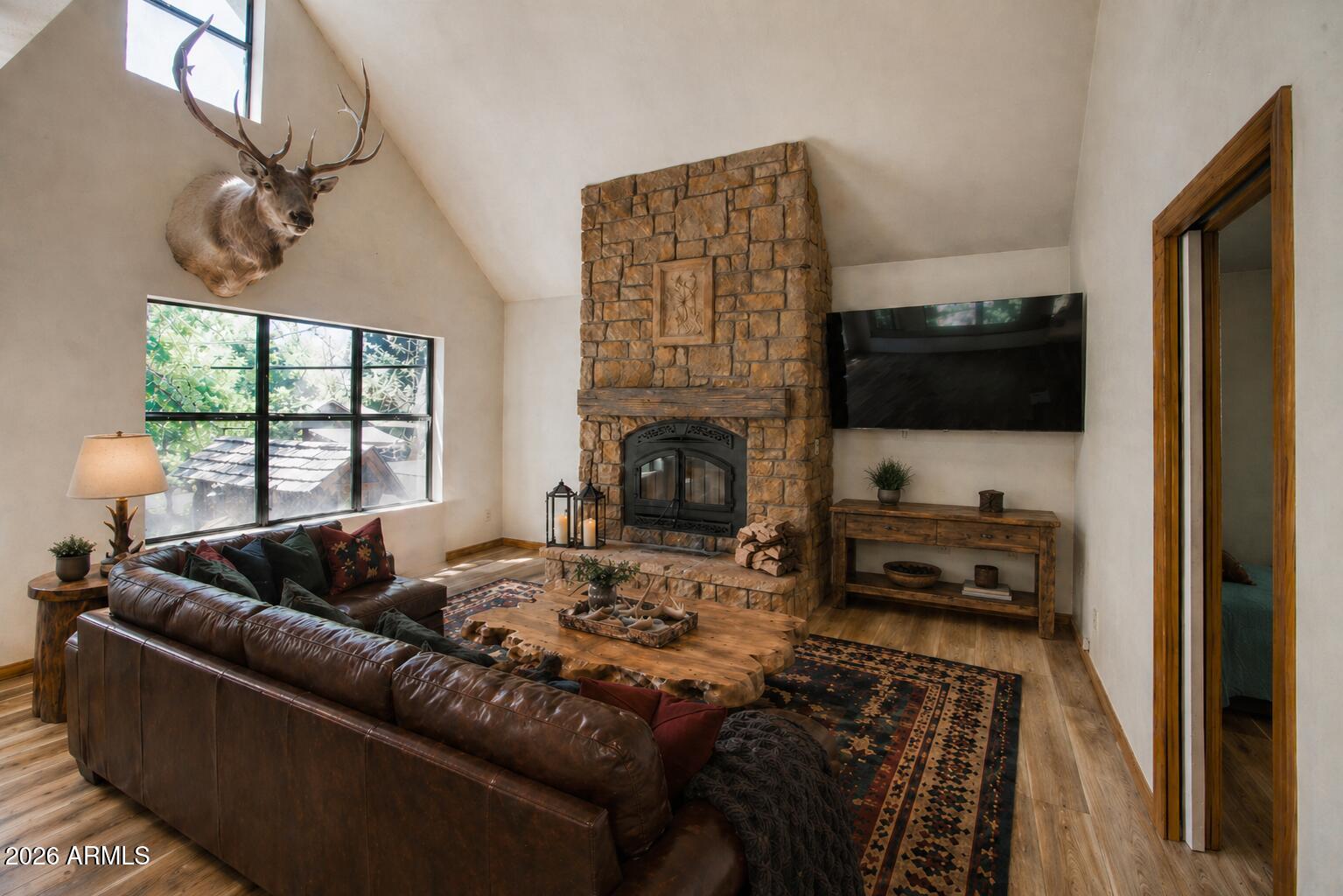 387 West Columbine Road Payson, AZ 85541 - Photo 15 of 40 Virtually Staged Living Room