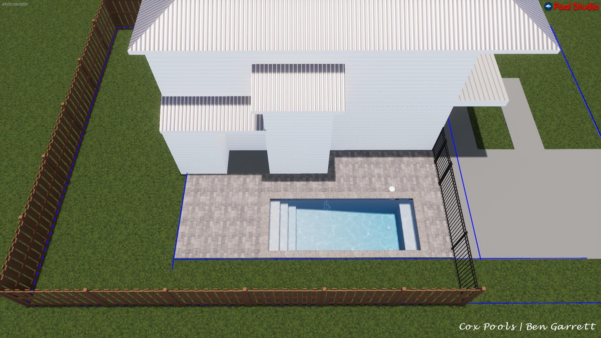 178 Redfish Circle Santa Rosa Beach, FL 32459 - Photo 31 of 43 Pool rendering