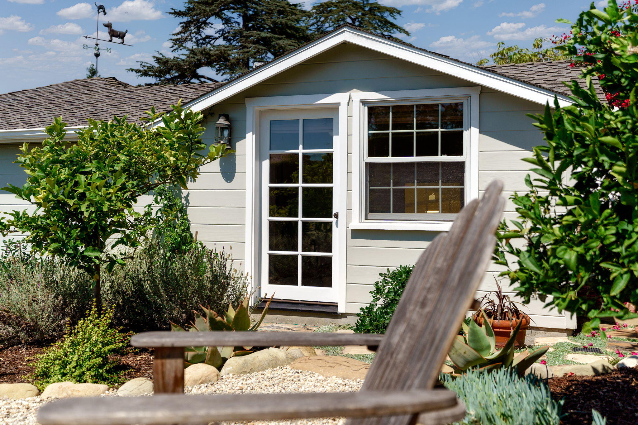 2228 Chapala Street Santa Barbara, CA 93105 - Photo 19 of 31 a front view of a house with a yard