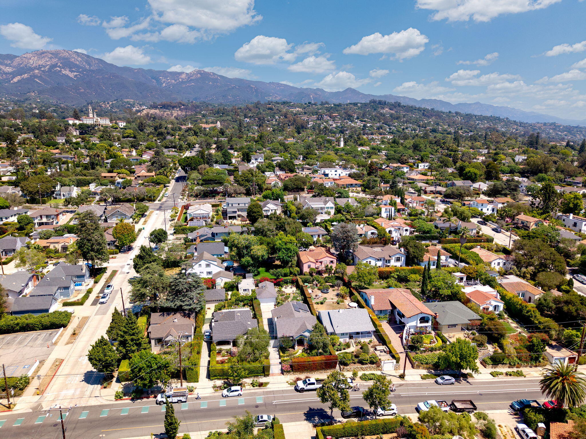 2228 Chapala Street Santa Barbara, CA 93105 - Photo 30 of 31 an aerial view of a city