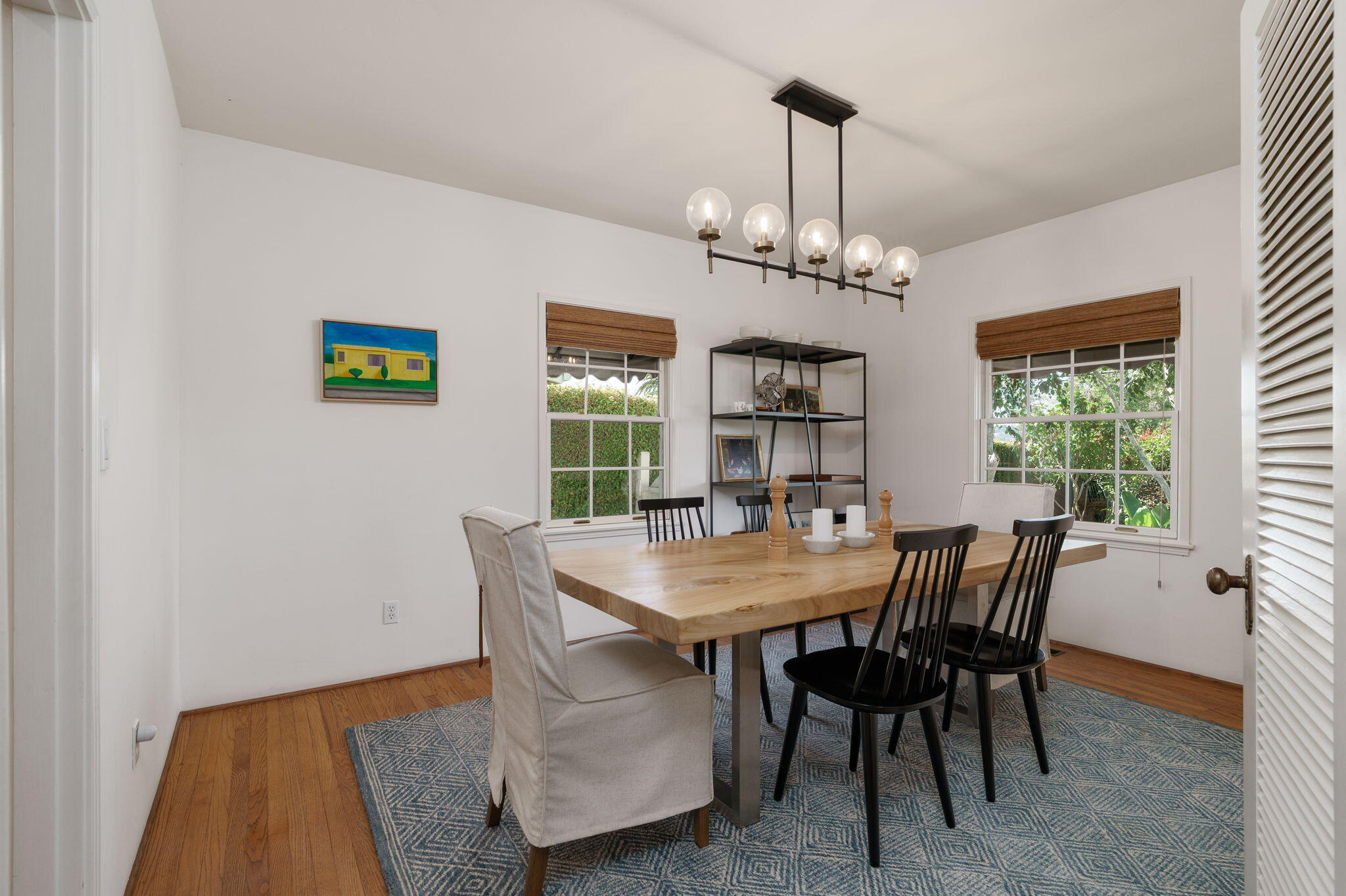 2228 Chapala Street Santa Barbara, CA 93105 - Photo 7 of 31 a view of a dining room with furniture and window