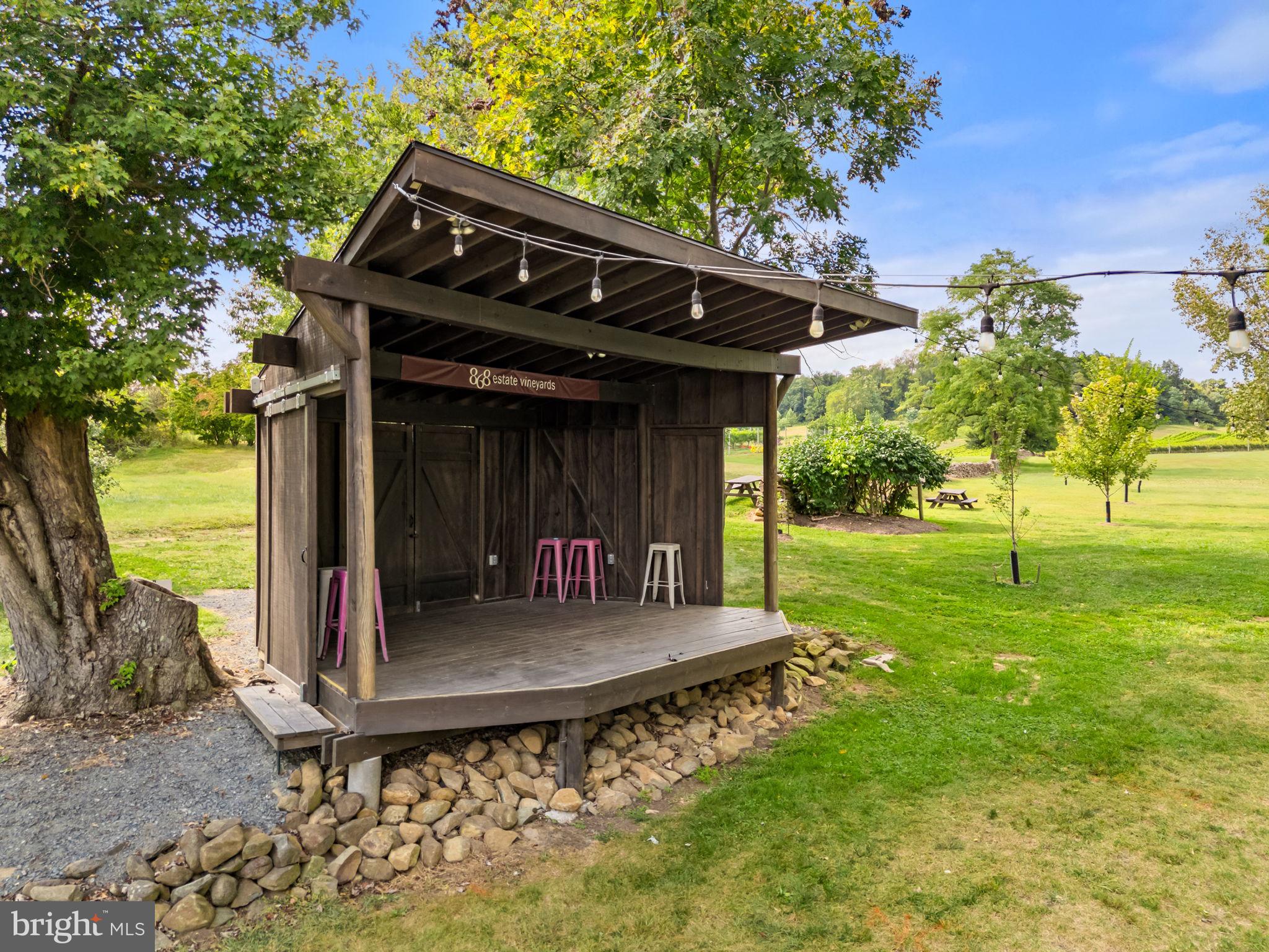 14001 Harpers Ferry Road Purcellville, VA 20132 - Photo 24 of 70 The music stage w/electricity & lighting