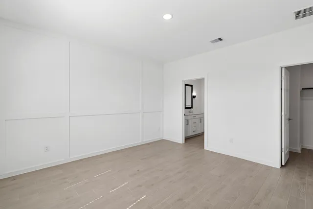 a view of empty room