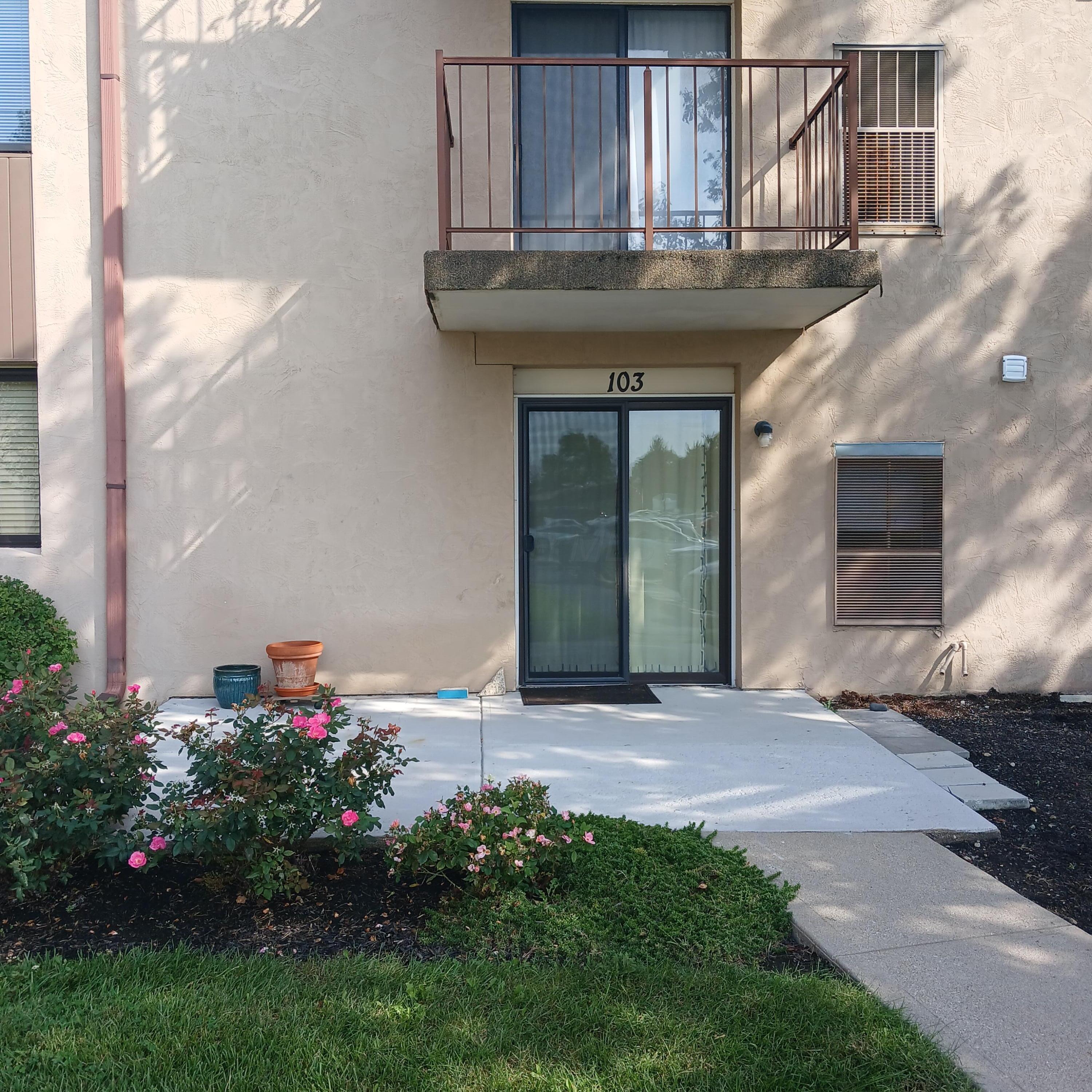 5885 Beechcroft Road, Unit 103 Columbus, OH 43229 - Photo 3 of 11 Patio Entry