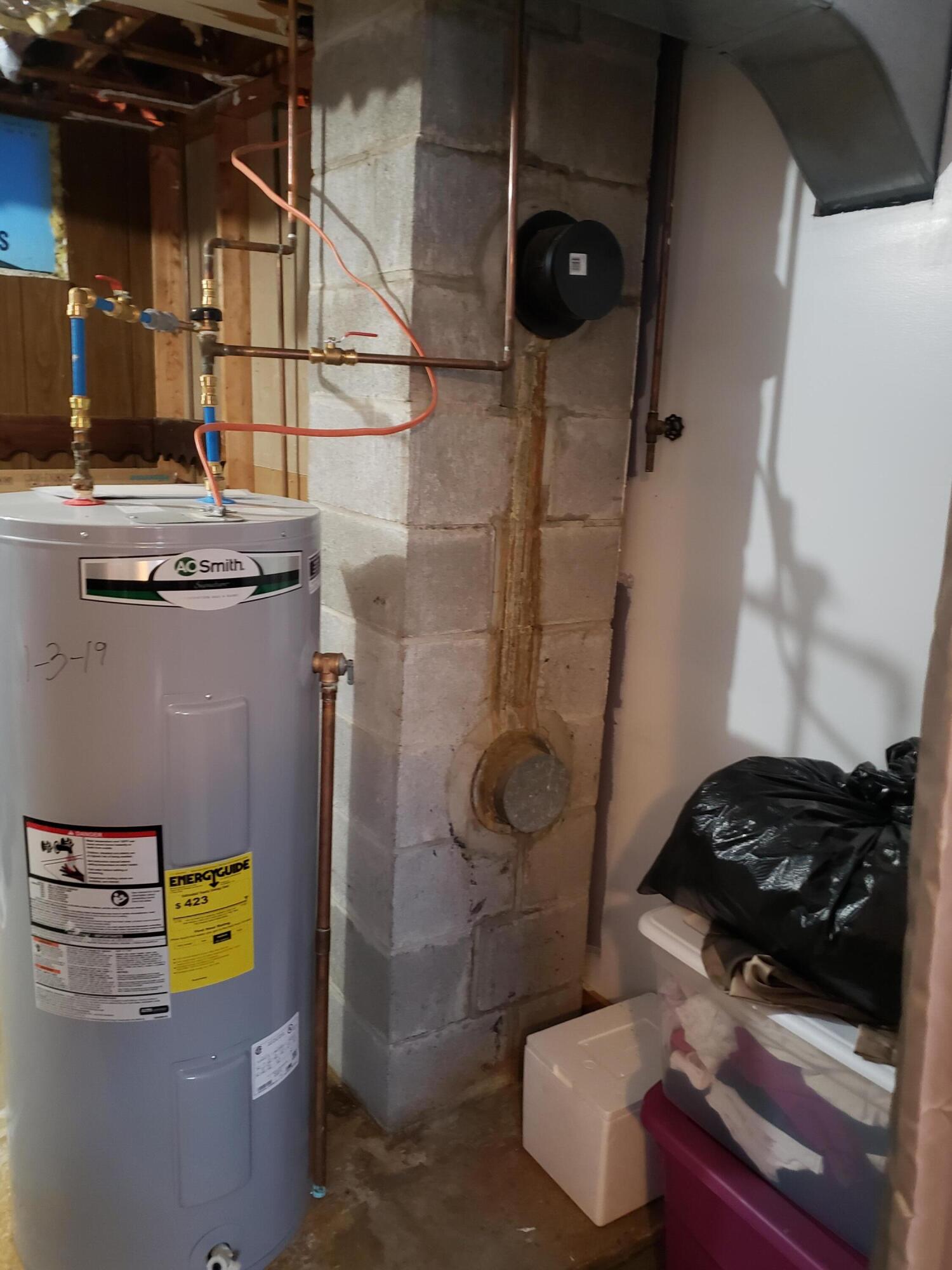 29 Duck Cove Road Orland, ME 04472 - Photo 56 of 60 Hot water heater and chimney