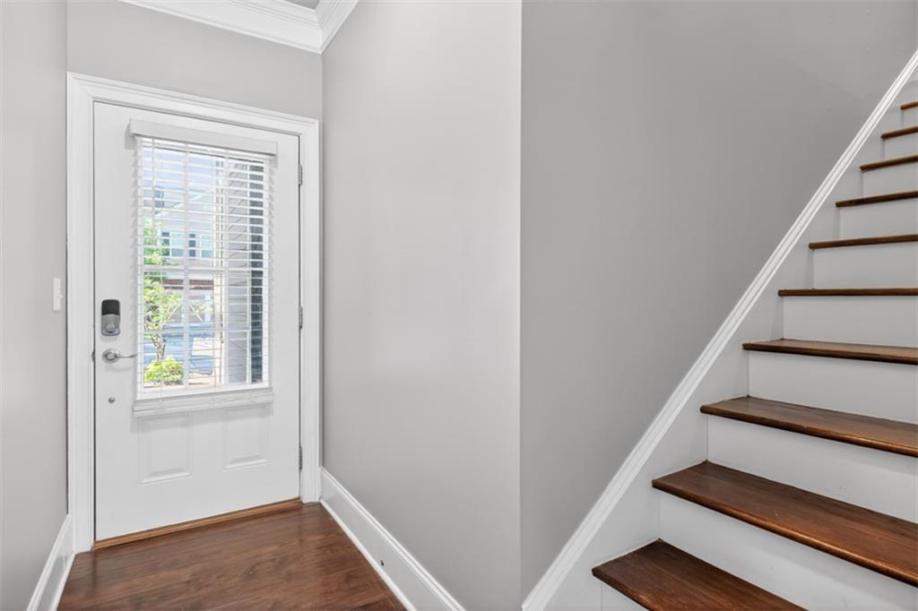 2854 Jordan Oaks Lane, Unit 8 Decatur, GA 30033 - Photo 2 of 41 a view of an entryway with staircase