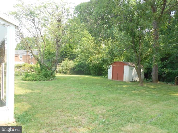 539 Woodside Road Pikesville, MD 21208 - Photo 18 of 19 Rear yard and shed