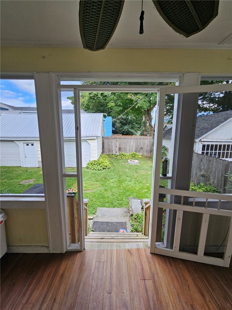 76 Ford Avenue Oneonta, NY 13820 - Photo 25 of 33 view back yard