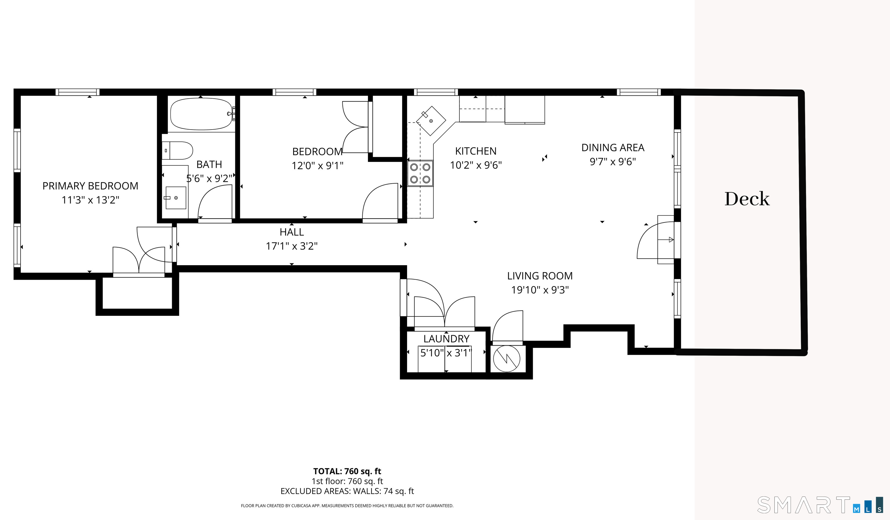 138 Bank Street, Unit 2A New London, CT 06320 - Photo 2 of 22 a picture of a floor plan