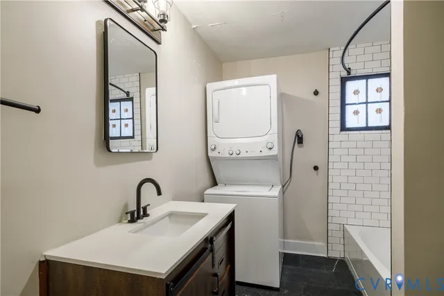 a close view of sink and tap