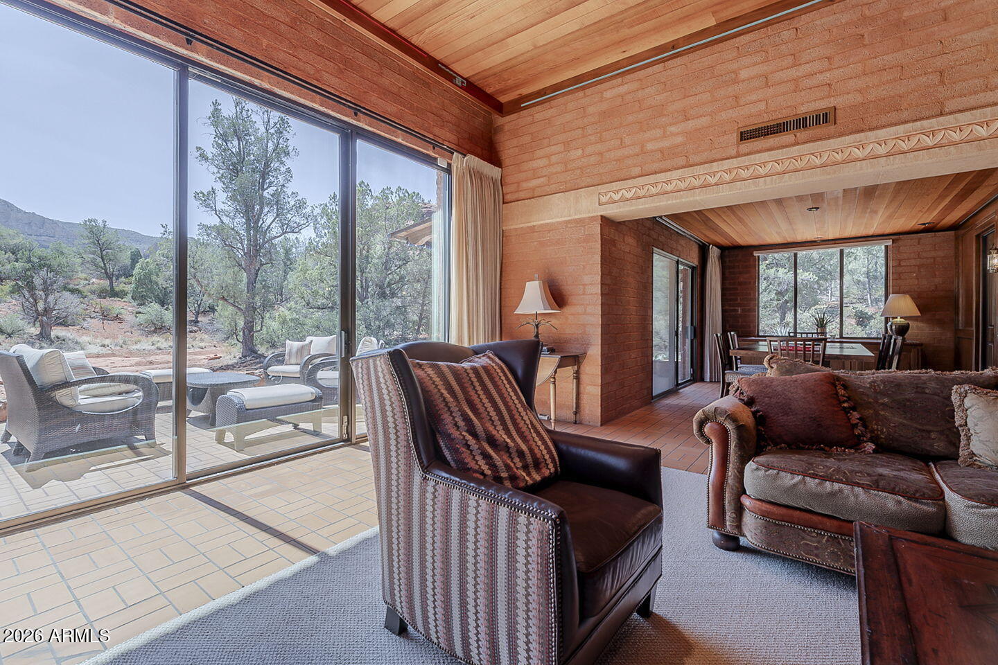 505 Morgan Road Sedona, AZ 86336 - Photo 13 of 55 LIVING ROOM/DINING ROOM WITH VIEWS!