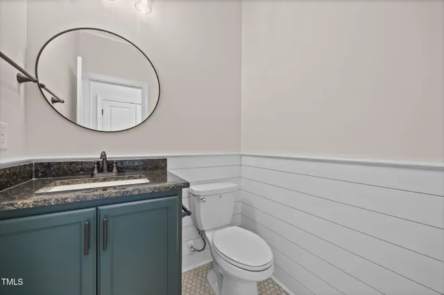 a view of a swimming pool and a yard