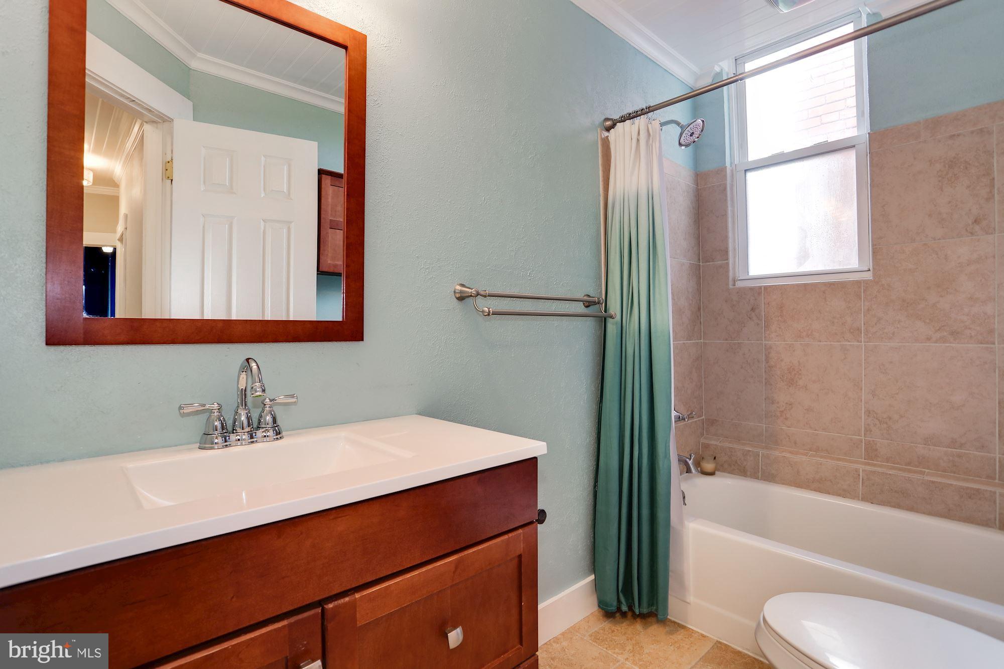 609 3rd Street Northeast Washington, DC 20002 - Photo 19 of 25 Hall bathroom on top floor