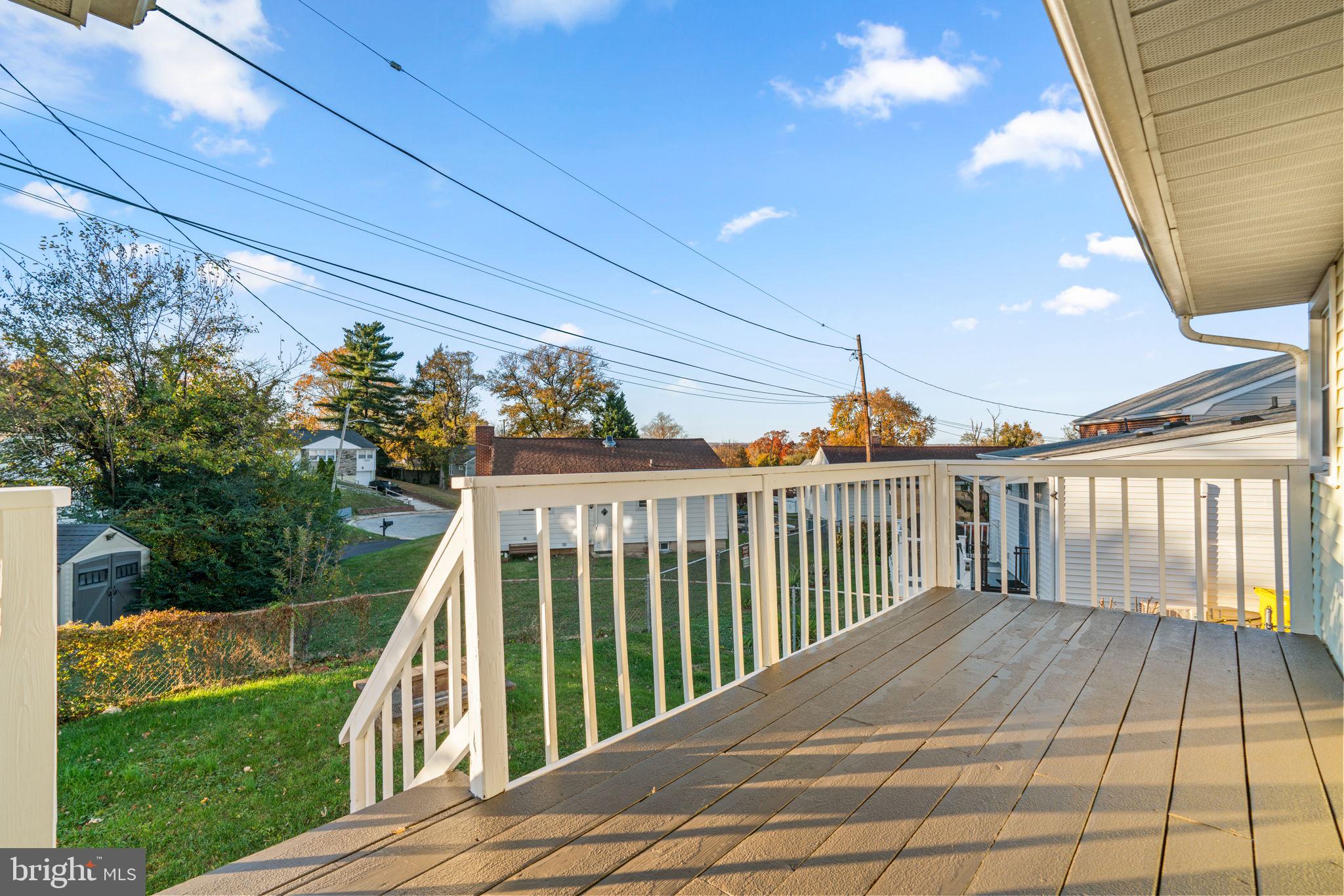 302 Regency Circle Linthicum Heights, MD 21090 - Photo 28 of 33 a view of balcony with staircase