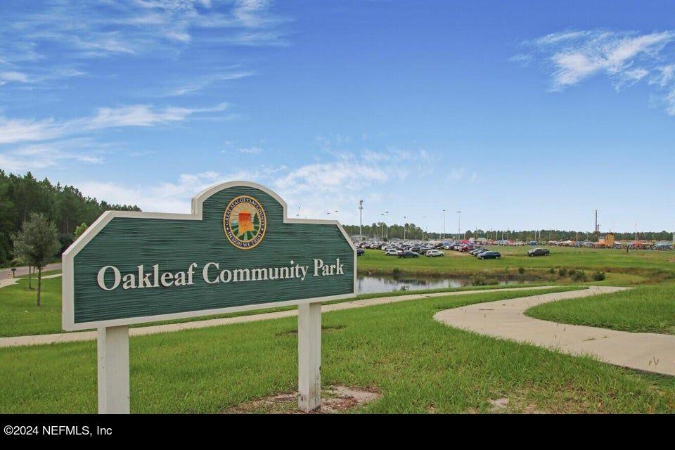 3838 Chasing Falls Road Orange Park, FL 32065 - Photo 31 of 33 a view of a park with welcome board