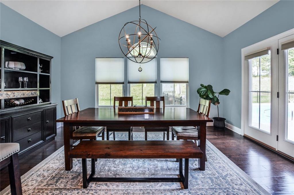 213 Taylor Ridge Lane Mars, PA 16046 - Photo 14 of 25 Spacious breakfast room with a glass door opening to fenced pool area!