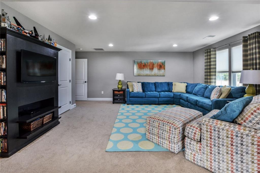 213 Taylor Ridge Lane Mars, PA 16046 - Photo 22 of 25 Bonus room with closet has many possibilities! Currently being used as a play room, but could become a home office, 5th bedroom, hobby room or virtual/home schooling study area!
