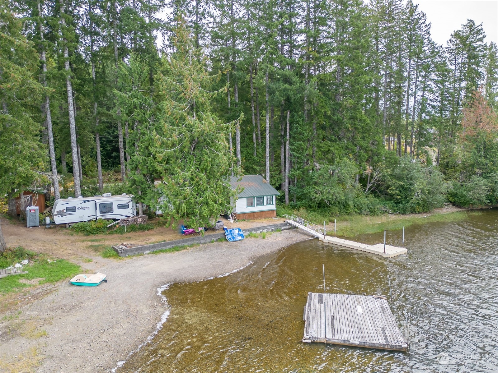 12630 West Shelton Matlock Road Shelton, WA 98584 - Photo 17 of 25 a view of a swimming pool with a patio