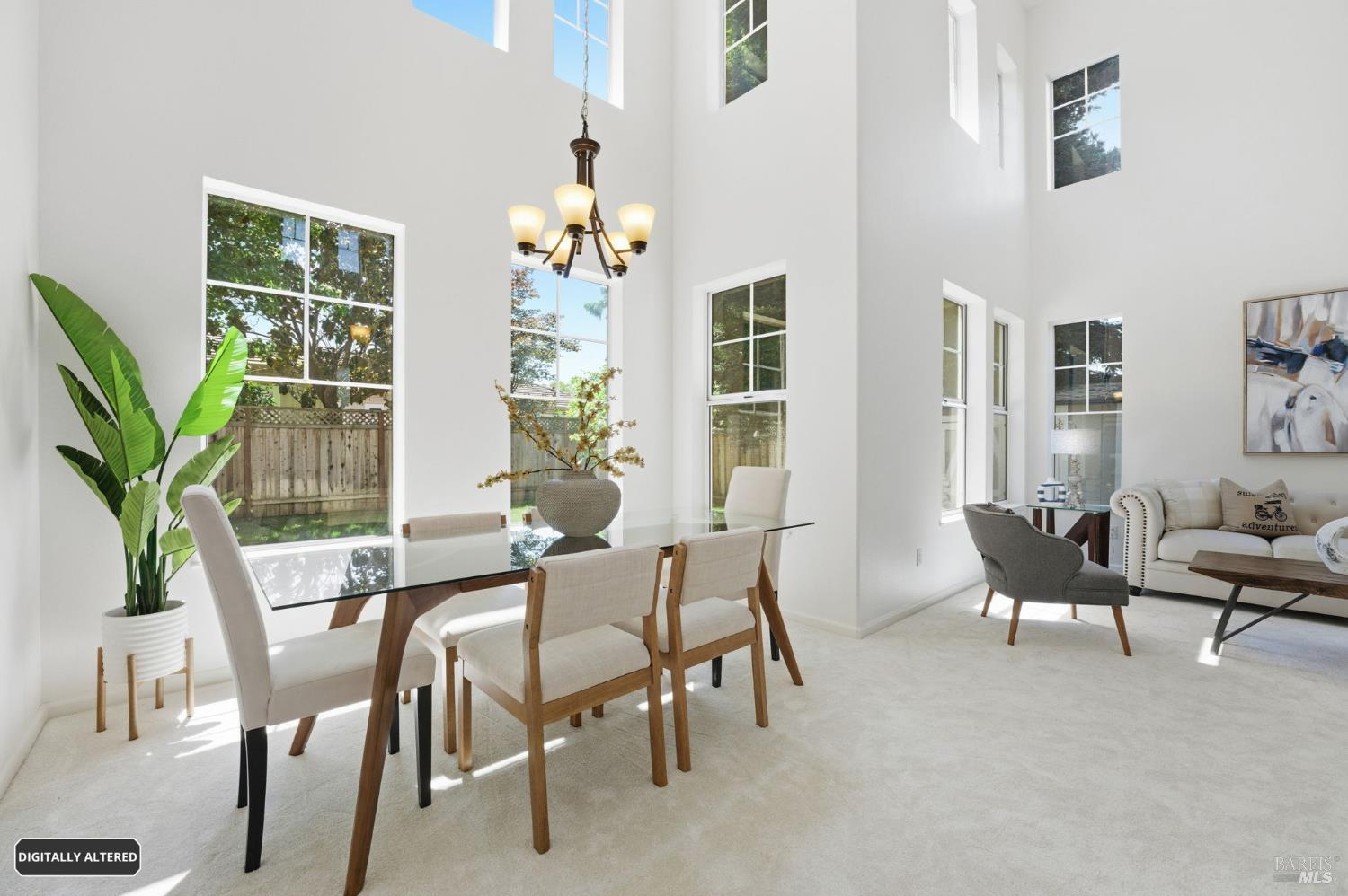 5148 Renaissance Court Fairfield, CA 94534 - Photo 12 of 79 a view of a dining room with furniture and a potted plant