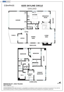 an outdoor view with patio