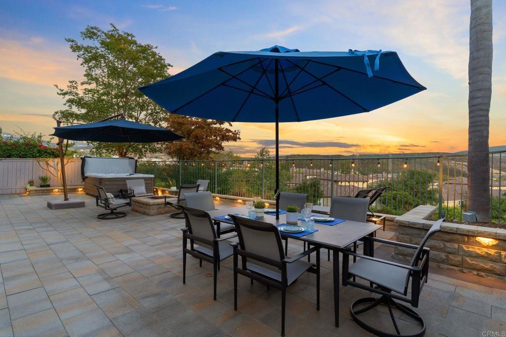 1673 Archer Road San Marcos, CA 92078 - Photo 37 of 47 a view of a patio with furniture and a umbrella