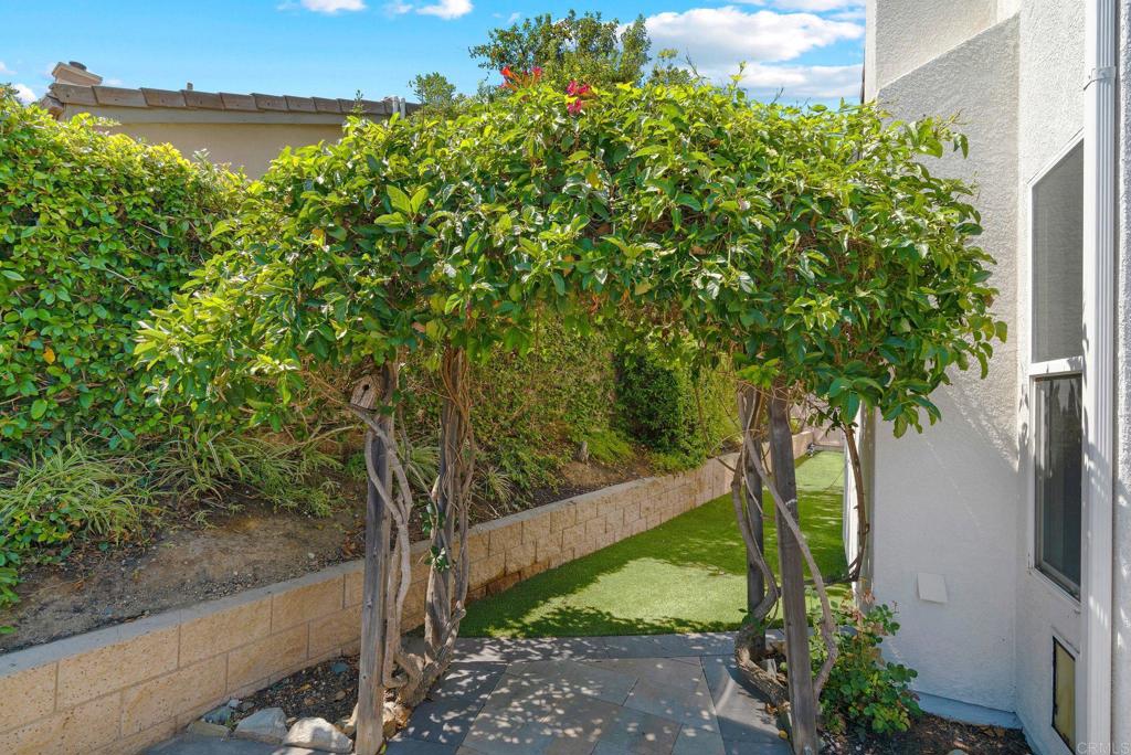1673 Archer Road San Marcos, CA 92078 - Photo 39 of 47 a view of a garden with plants and large trees