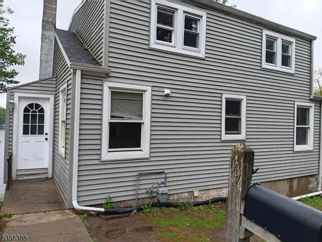 a view of a house with a balcony
