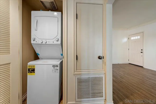 a view of a storage room